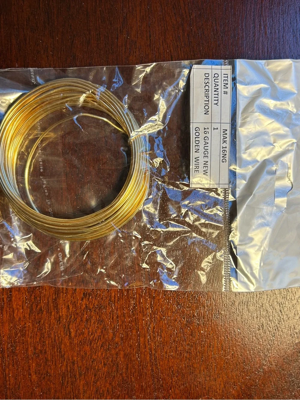 Source Unknown Golden Craft Wire Coil